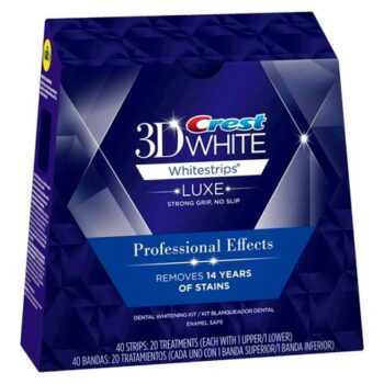 Paski Wybielające Crest Professional Effects LUXE 10 szt. – szybkie 5 dniowe wybielanie