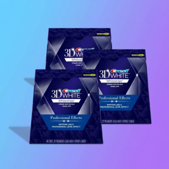Crest Professional Effects Luxe Express 1 Day – Ekspresowe wybielanie zębów w 1 dzień