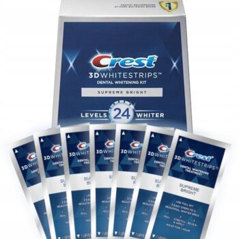 Paski Crest Supreme Bright 14szt. (7 saszetek)