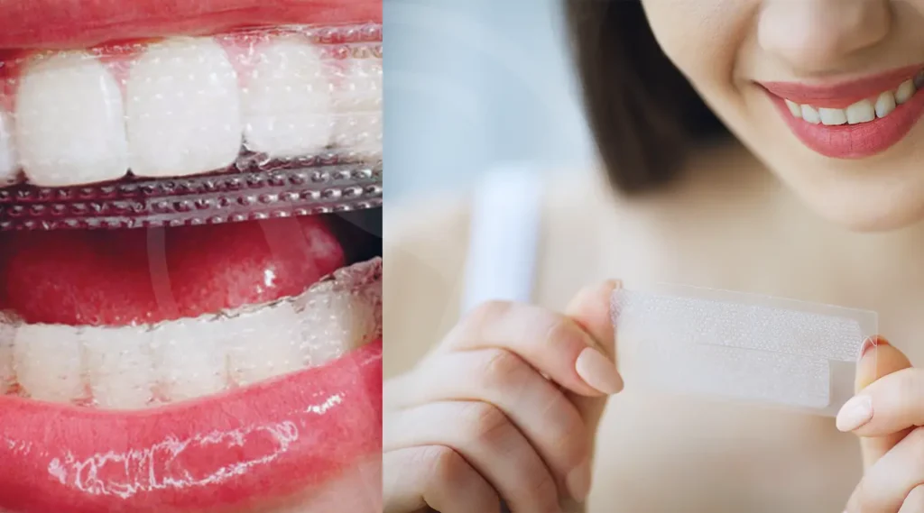 Paski wybielające Crest 3D White Whitestrips do domowego wybielania zębów, widoczny efekt bielszego uśmiechu po 10–14 dniach stosowania