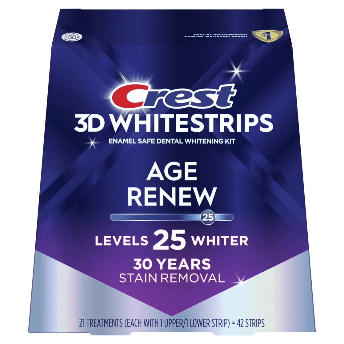 Crest Age Renew 7 dni Classic – 14 pasków wybielających Crest Whitestrips | Tygodniowa kuracja Crest Age Renew 7 dni Classic – 14 pasków wybielających Crest Whitestrips | Tygodniowa kuracja