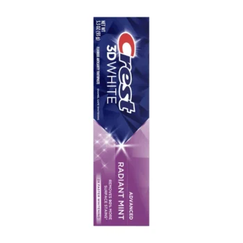 Crest 3D White Advanced Radiant Mint 93 g – wybielająca pasta z fluorem