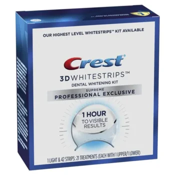 Paski Wybielające Crest Supreme Professional 10 szt. – 5 dniowa profesjonalna kuracja wybielająca